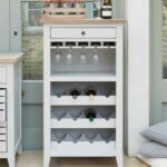 signature wine rack & storage cabinet
