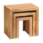 tokonoma nest of 3 tables