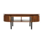 slattio twin shelf coffee table